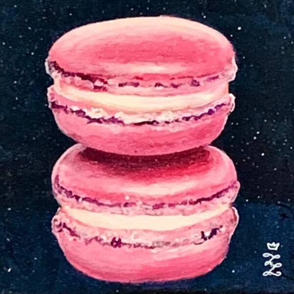 peinture macarons